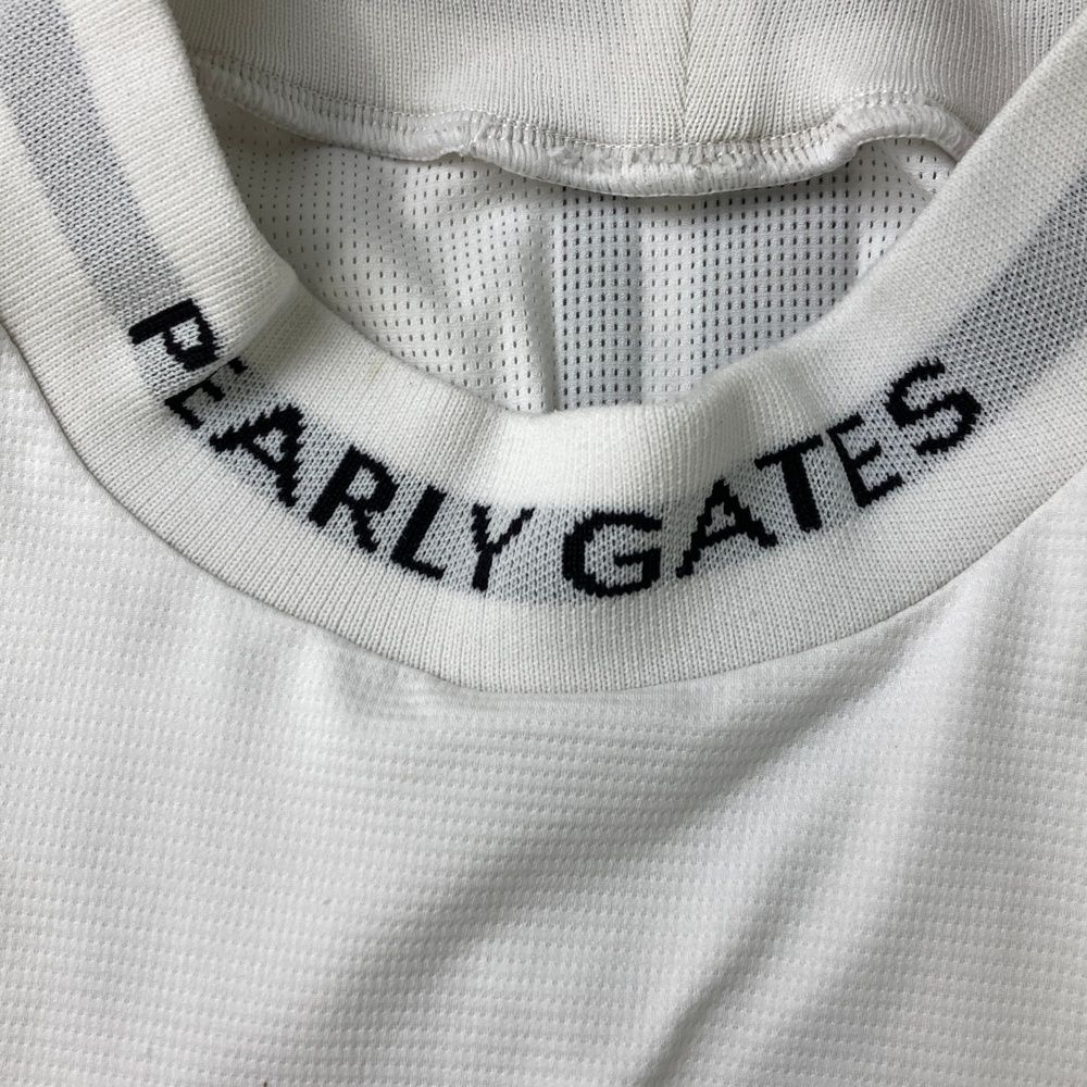 サイズ：6 PGG PEARLY GATES パーリーゲイツ ハイネック 半袖Tシャツ