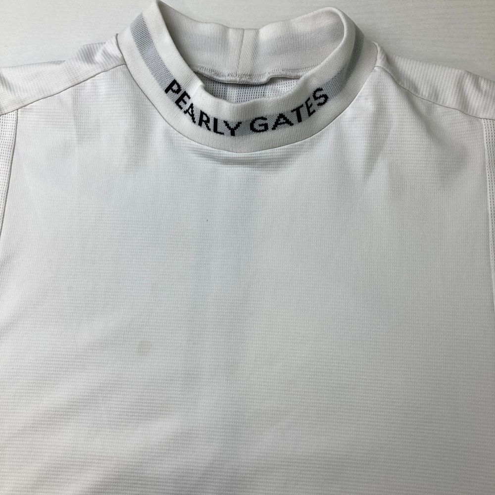 サイズ：6 PGG PEARLY GATES パーリーゲイツ ハイネック 半袖Tシャツ