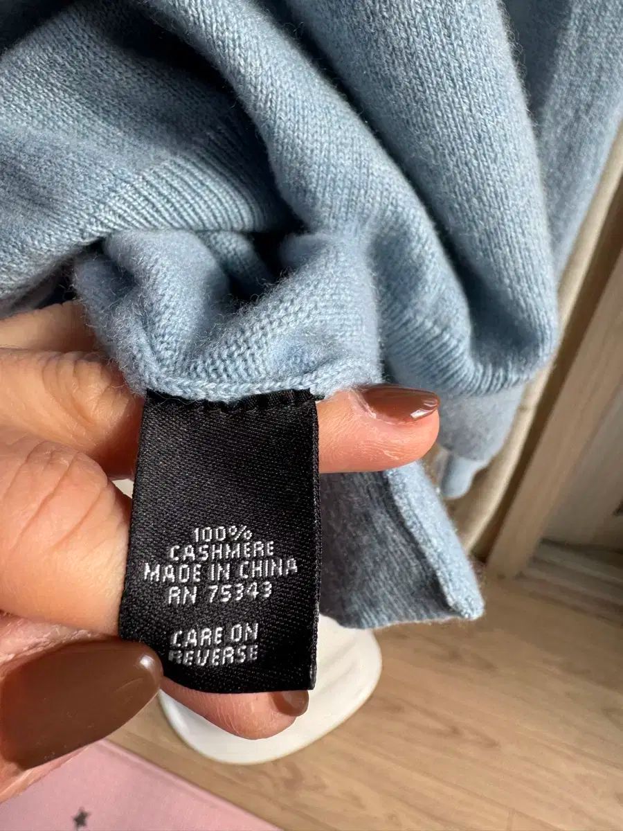 カシミア ニット メンズM レディース66-77 ゴルフ 日常 KARIMZIABAT_FR