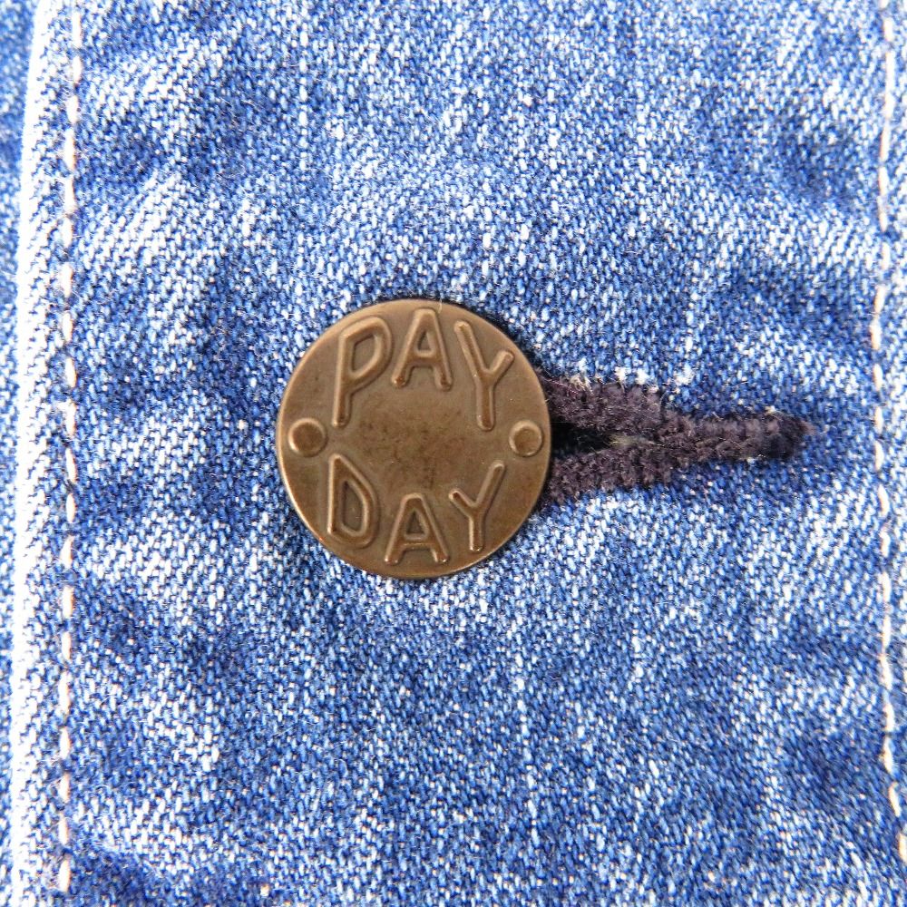 PAYDAY ペイデイ カバーオール PAY DAY カバーオール インディゴブルー F PD23-CA-BCRW5 GULLKHAN_COM