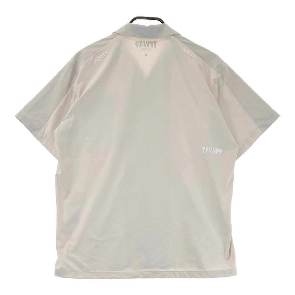 サイズ S TFW49 ティーエフダブリューフォーティーナイン ナイロン 半袖シャツ グレー系 240101550826 ゴルフウェア メンズ ストスト