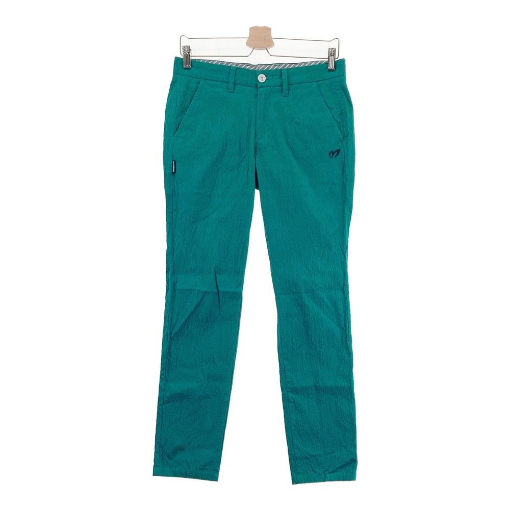 サイズ：3 MASTER BUNNY EDITION マスターバニーエディション  ストレッチパンツ シアサッカー  グリーン系 [240101550856] ゴルフウェア メンズ ストスト