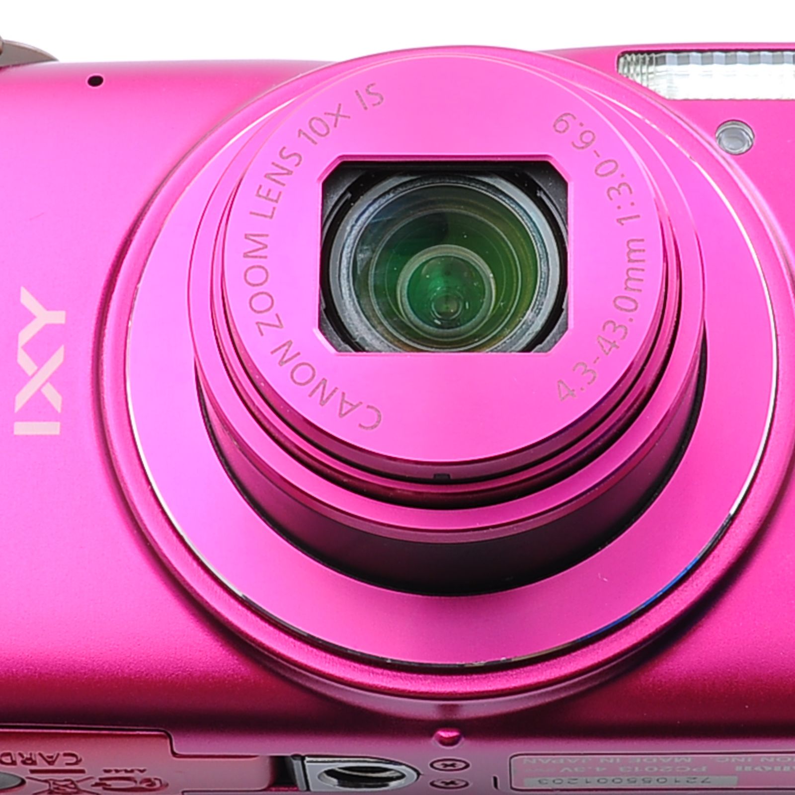 家電品/CH 動作確認 Canon IXY 430F イクシ キャノン レザーケース付き