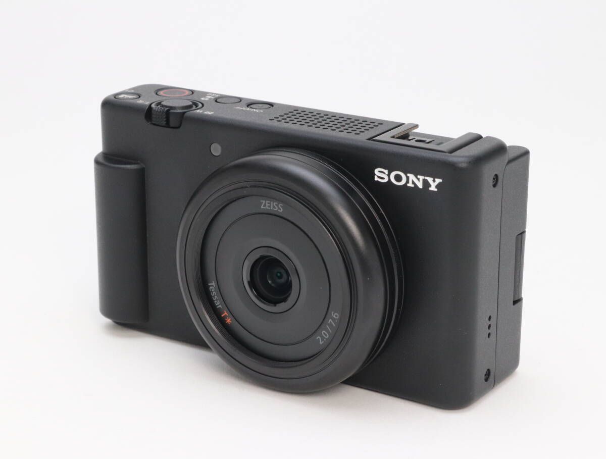 AA 上品 SONY ソニー VLOGCAM ZV 1 F ブラック 初期不良 対応 111 4