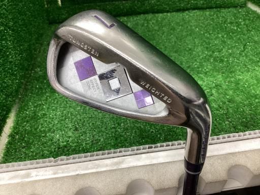 グローブライド ONOFF 2014 5S レディース アイアンセット IR SMOOTH KICK LP-414I フレックスL レディース 女性用 右利き 右用 Cランク ゴルフクラブ