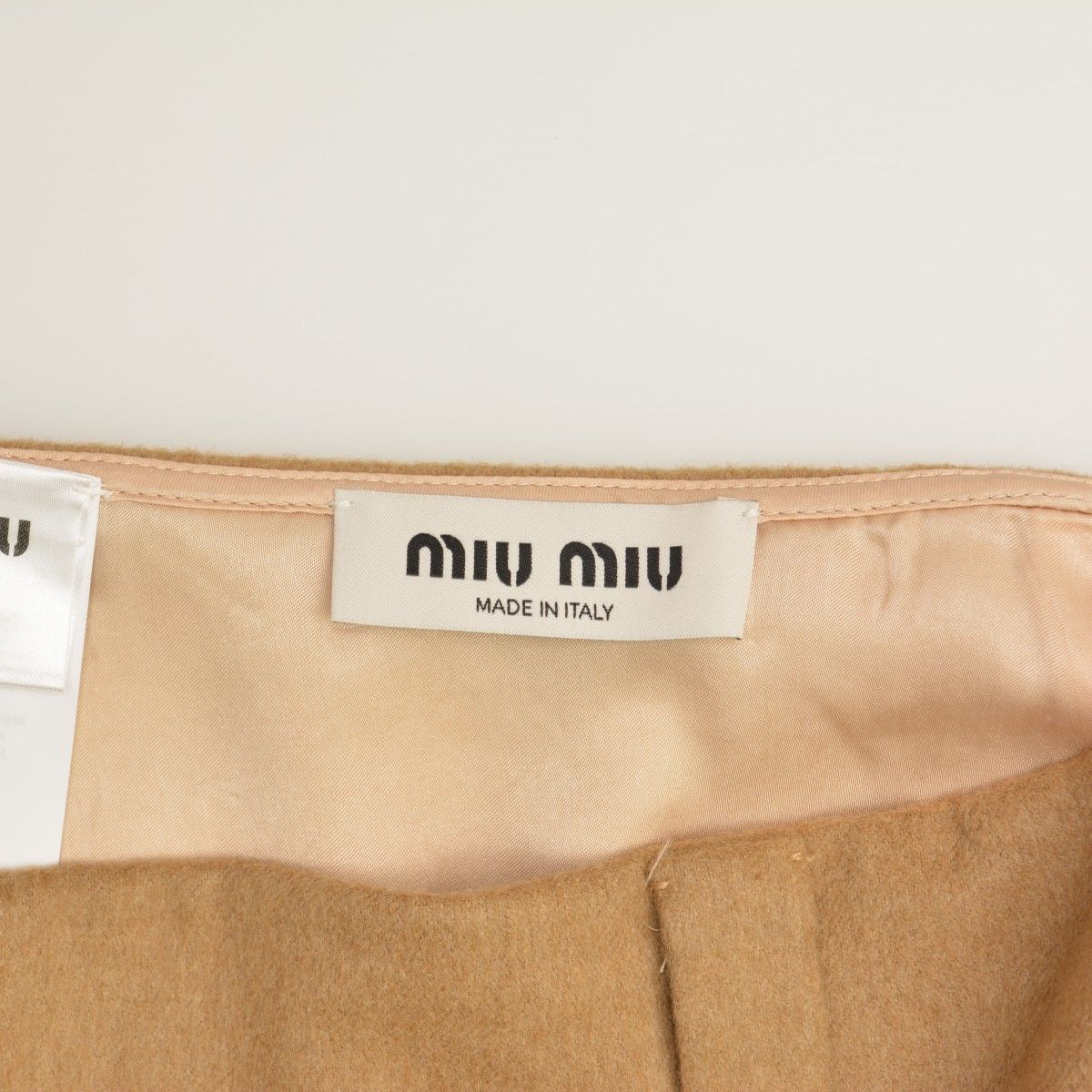 キャメル ミニスカート