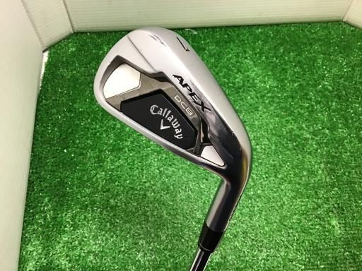 【中古】 キャロウェイ APEX DCB(2021) 7S アイアンセット IR NS PRO ZELOS 7 (フレックスS) メンズ 男性用 右利き 右用 Dランク ゴルフクラブ