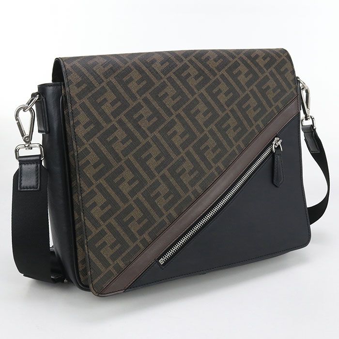 FENDI フェンディ ダイアゴナル 7VA521 A9XS 斜め掛け ショルダー  