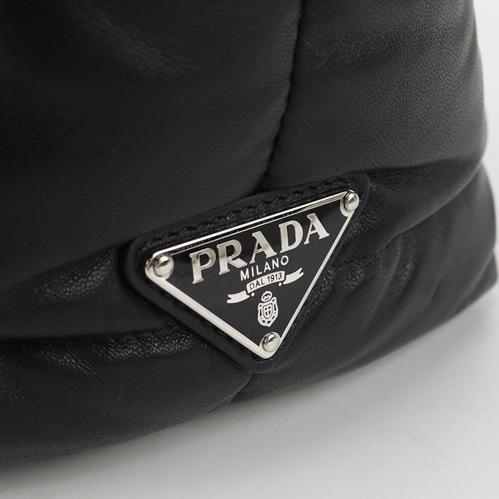 PRADA プラダ レザー トートバッグ レザー ユニセックス DECORATOM_COM_BR