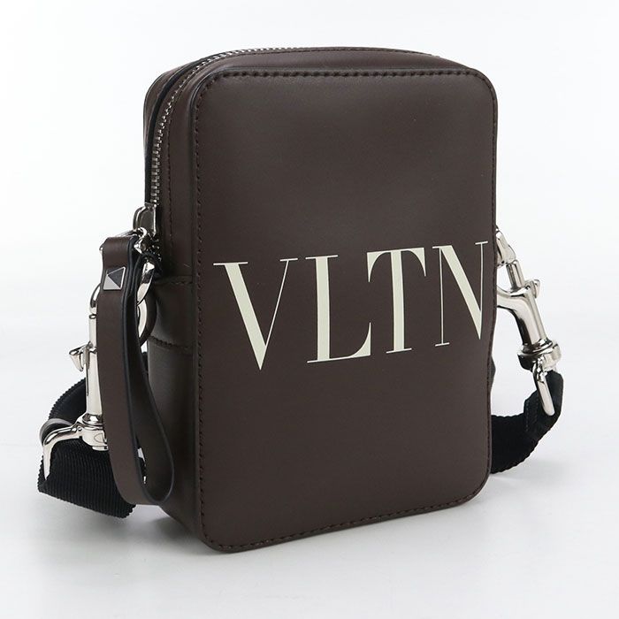 Valentino ヴァレンチノ VLTN 斜め掛け ショルダーバッグ カーフ Valentino ヴァレンチノ VLTN 斜め掛け ショルダーバッグ カーフ