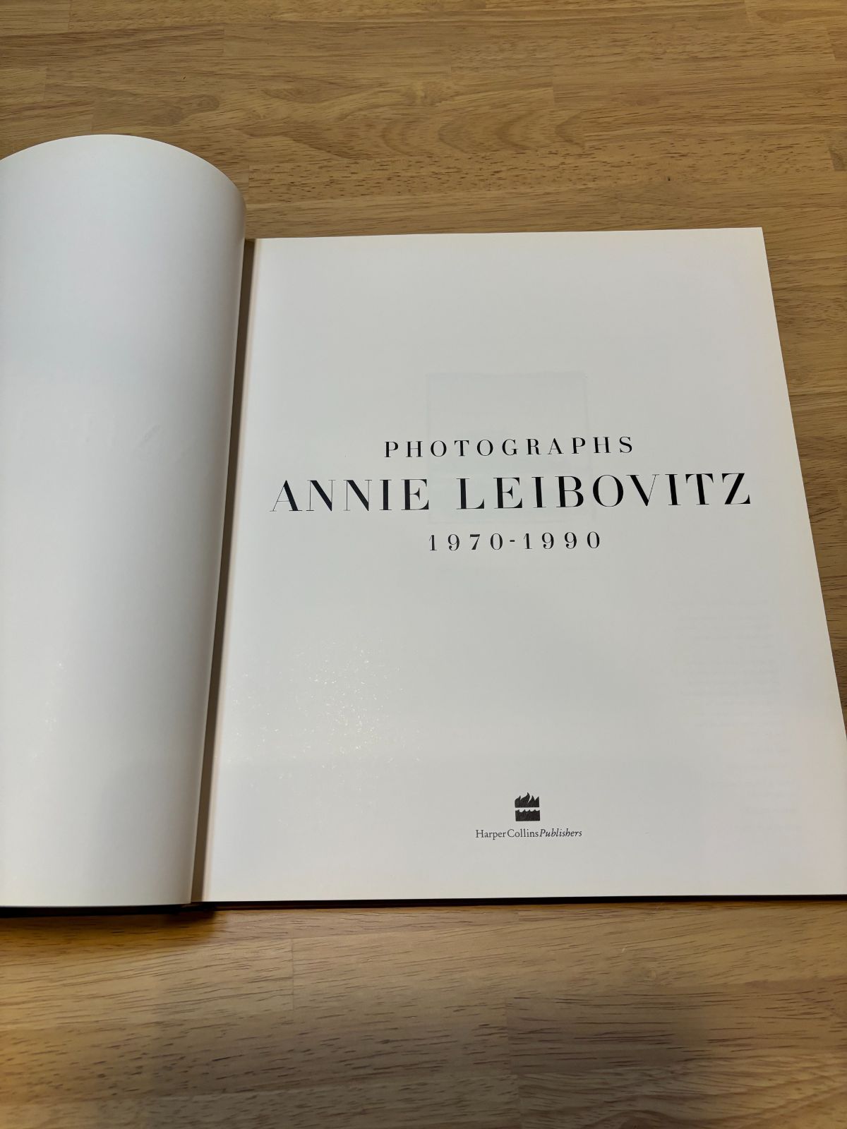 PHOTOGRAPHS ANNIE LEIBOVITZ 1970-1990 アニーリーボヴィッツ 写真集