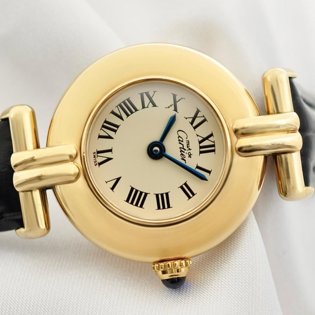 Cartier 磨き済 マストコリゼ ヴェルメイユ クォーツ 147451 W00022