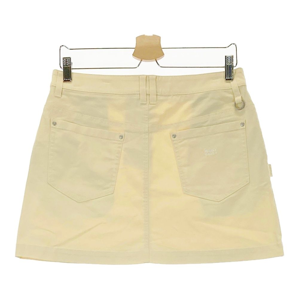 サイズ 2 PEARLY GATES パーリーゲイツ モデル ストレッチスカート イエロー系 240101479140 ゴルフウェア レディース ストスト