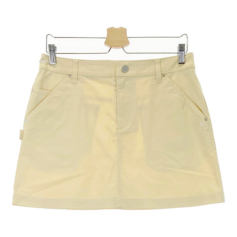 サイズ 2 PEARLY GATES パーリーゲイツ モデル ストレッチスカート イエロー系 240101479140 ゴルフウェア レディース ストスト