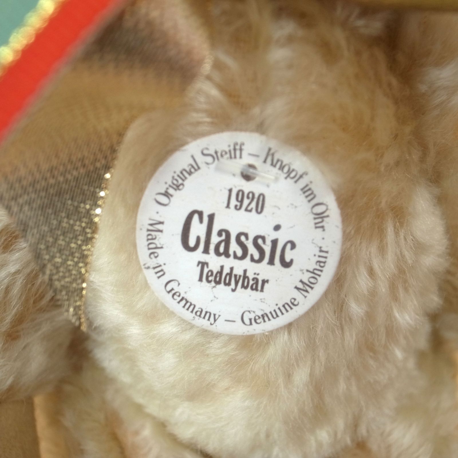  Steiff シュタイフ Classic 1920 TeddyBear 25 クラッシック1920 テディベア25 000645 MB 004 ぬいぐるみ本体 ぬいぐるみ