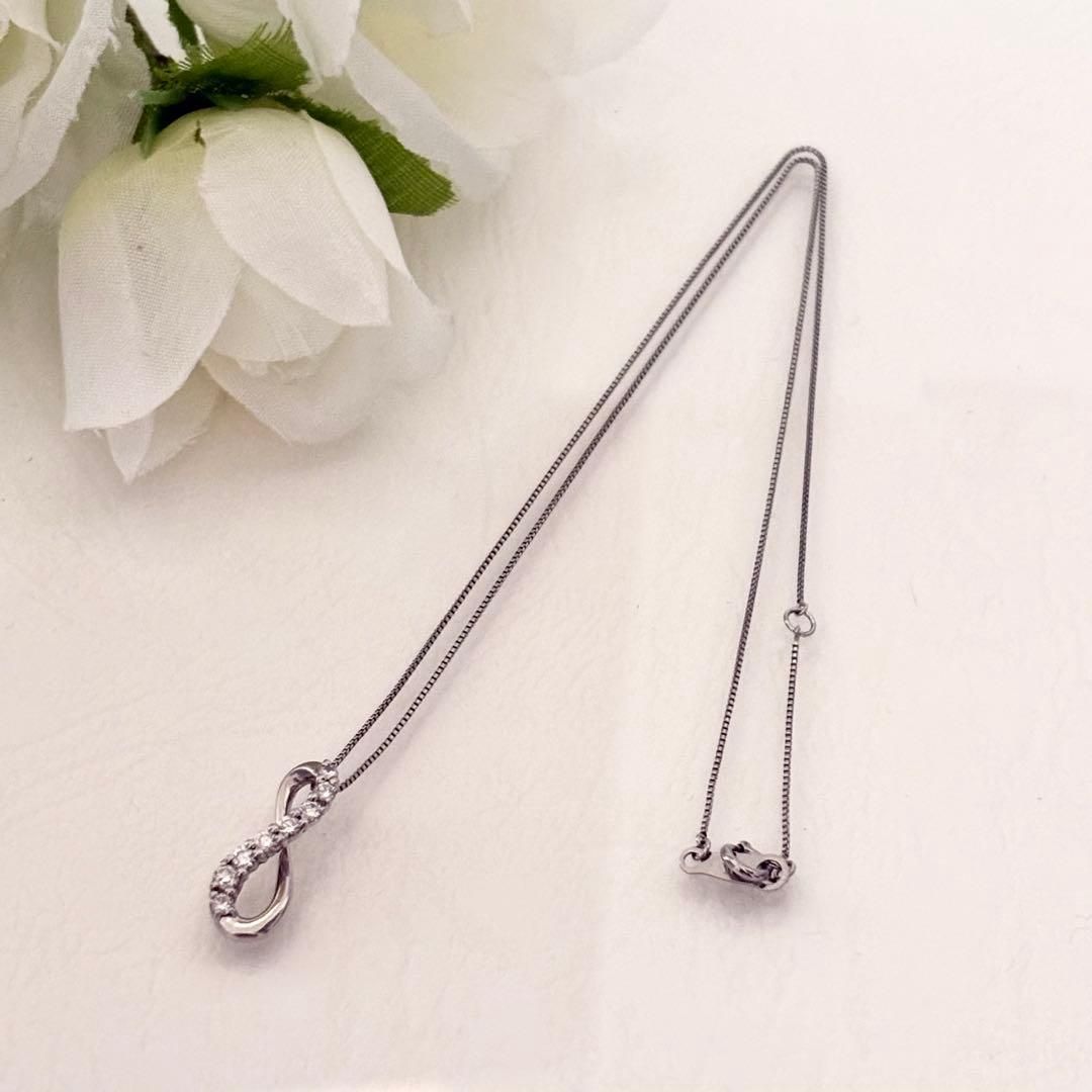 436【ヴァンドーム青山】プラチナ ネックレス ダイヤモンド 0.28ct 
