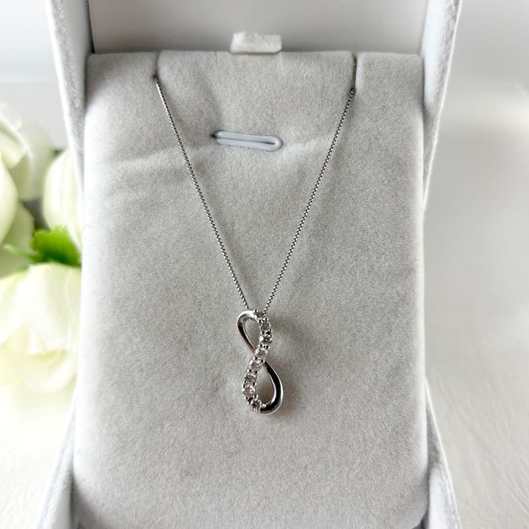 436【ヴァンドーム青山】プラチナ ネックレス ダイヤモンド 0.28ct 