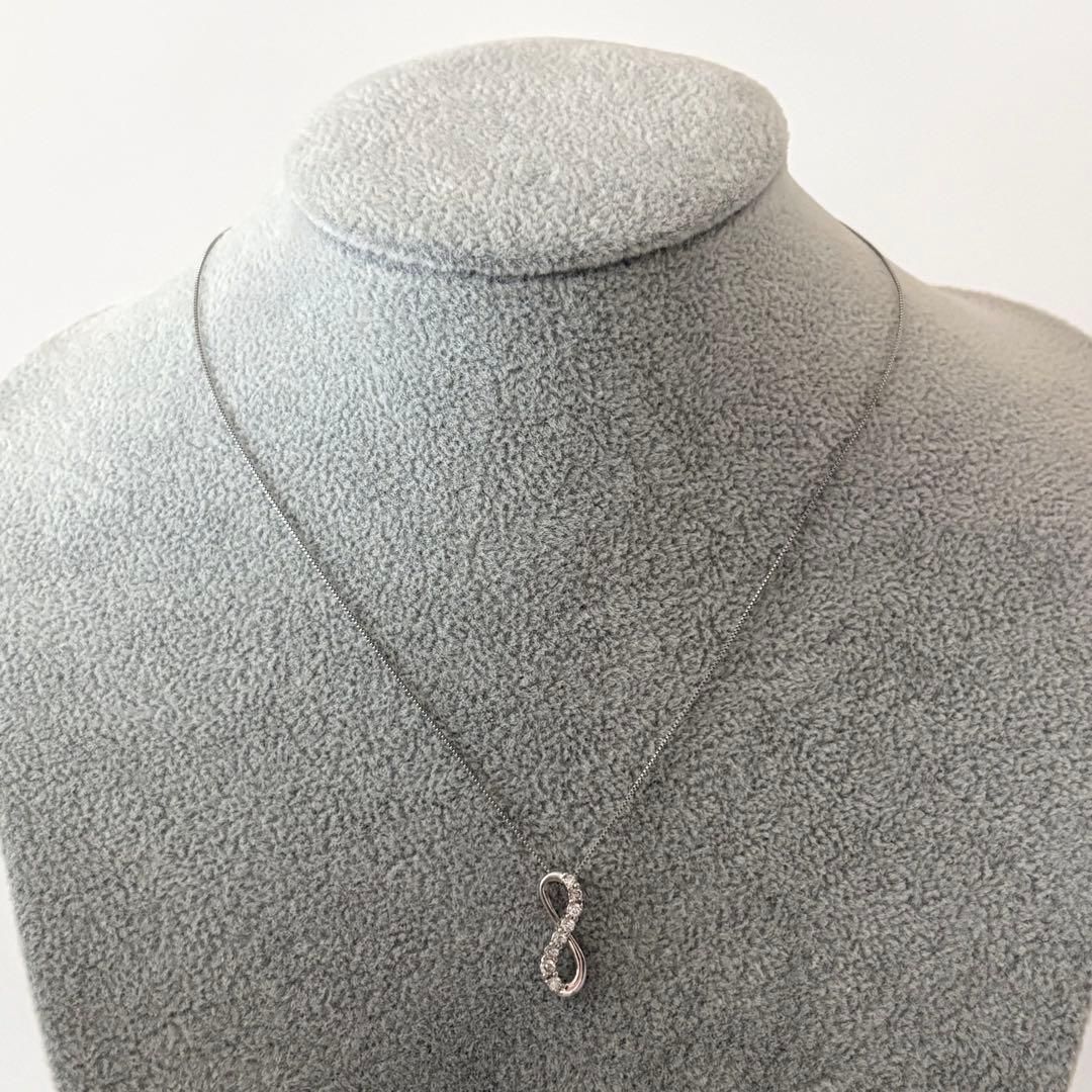 436【ヴァンドーム青山】プラチナ ネックレス ダイヤモンド 0.28ct 