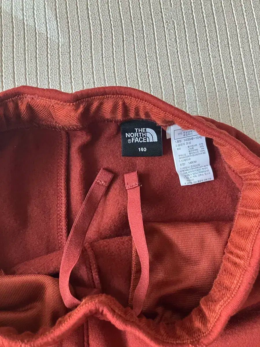  140 THE NORTH FACE ザノースフェイス キッズ フリース 上下セット タン アンダーシャツ 下着 肌着