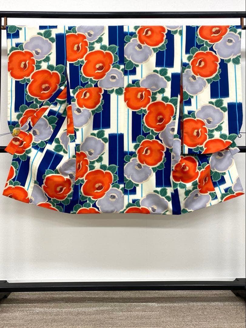 二尺袖 ポリエステル着物