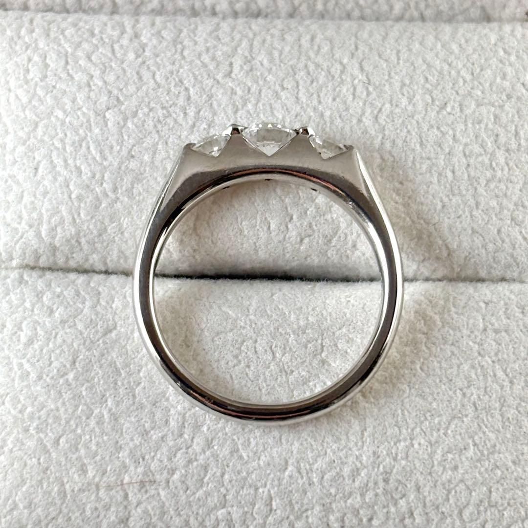 077【モニッケンダム】Pt900 ダイヤモンド 0.50 リング 約12号 - メルカリ