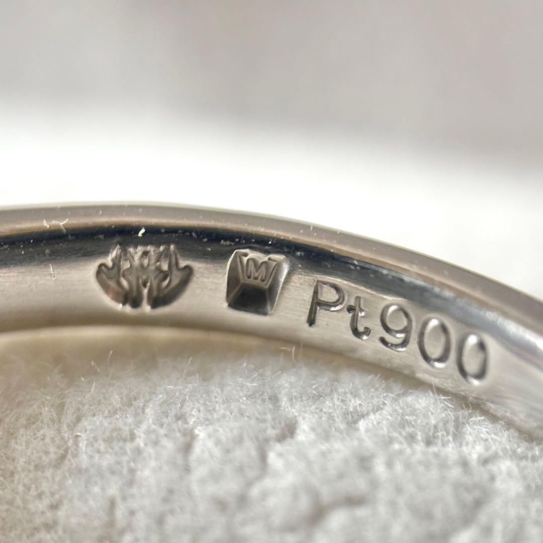 077【モニッケンダム】Pt900 ダイヤモンド 0.50 リング 約12号 - メルカリ