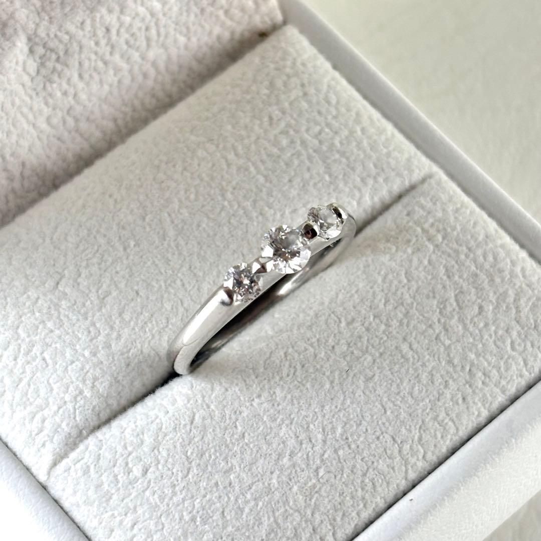 077【モニッケンダム】Pt900 ダイヤモンド　0.50 リング　約12号 077【モニッケンダム】Pt900 ダイヤモンド 0.50 リング 約12号 077