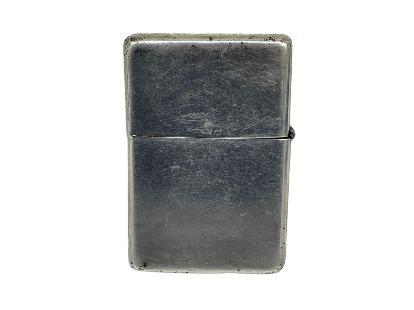 zippo ジッポー スターリング 2001年製 オイルライター 無地 シルバー 雑貨 043