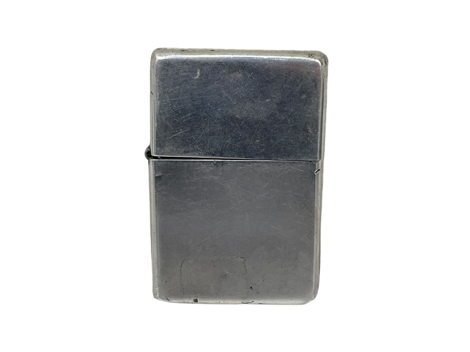 zippo ジッポー STERLING スターリング 2001年製 オイルライター 無地 シルバー 雑貨 043