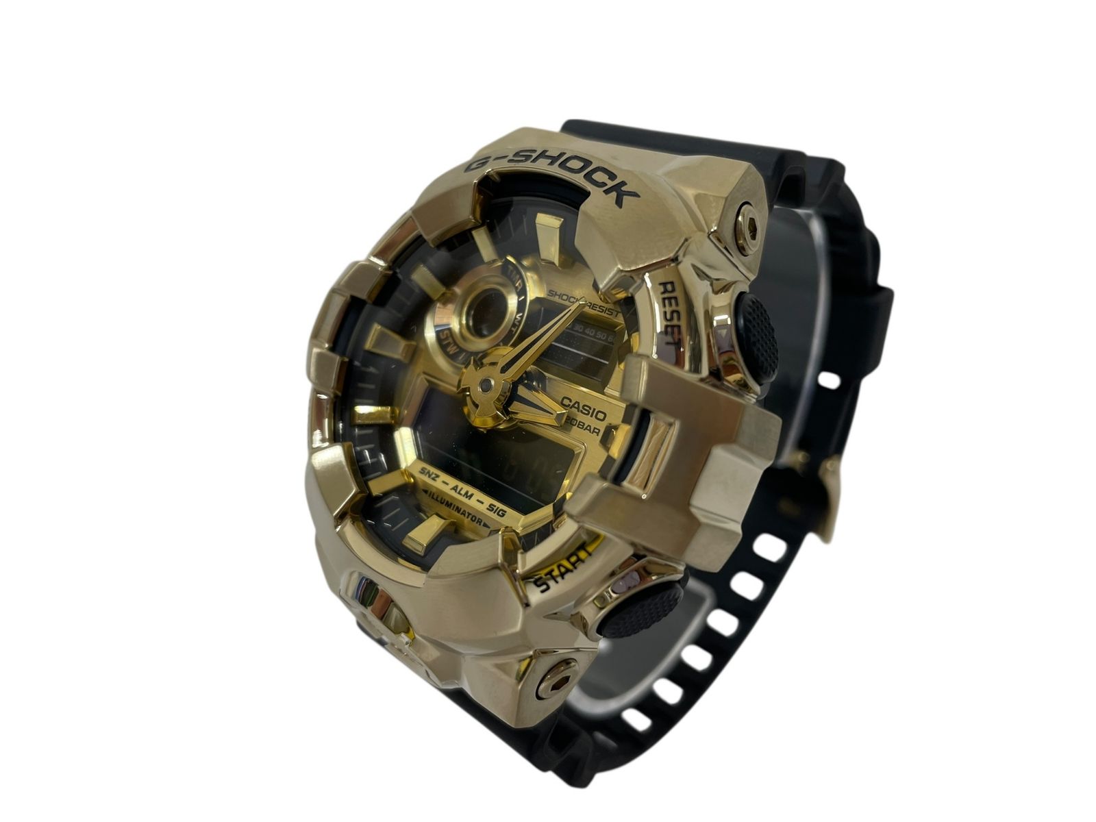  CASIO カシオ G SHOCK Gショック デジアナ腕時計 クオーツ GM 700 9 AJF ゴールド ブラック メンズ 043 その他 時計