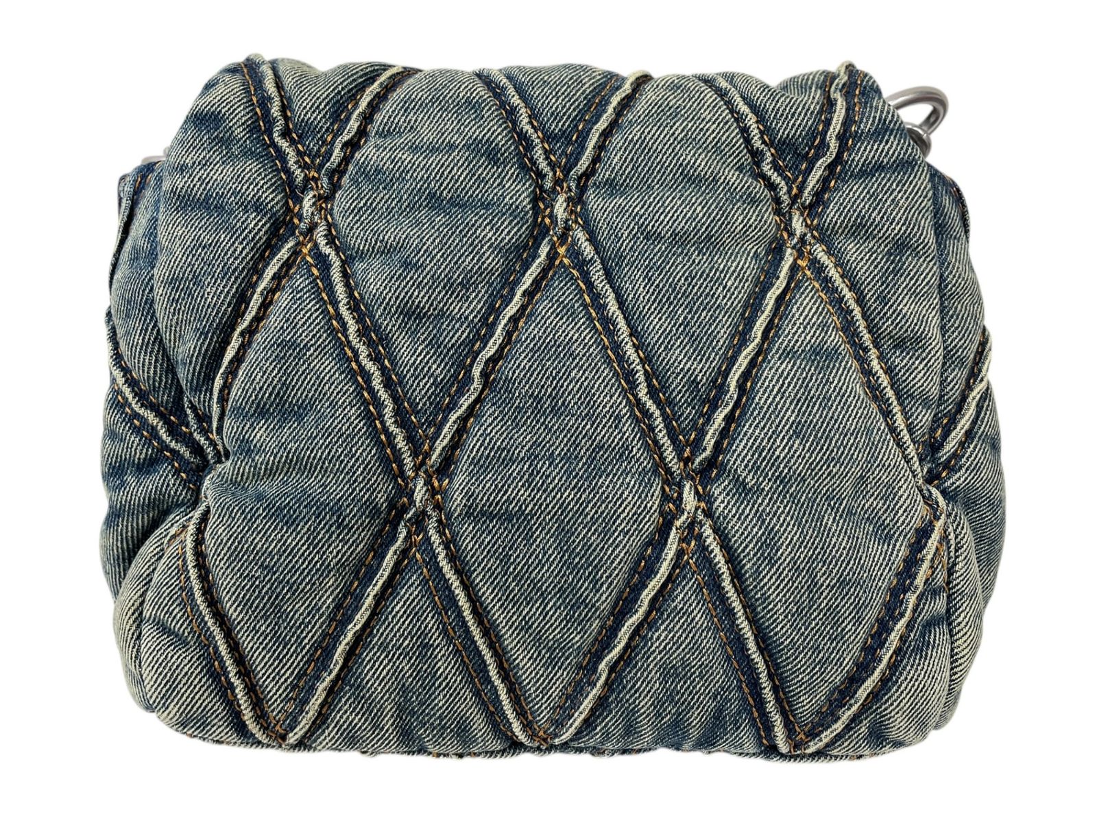DIESEL (ディーゼル) CHARM-D SHOULDER BAG チャームD ユーズド加工 
