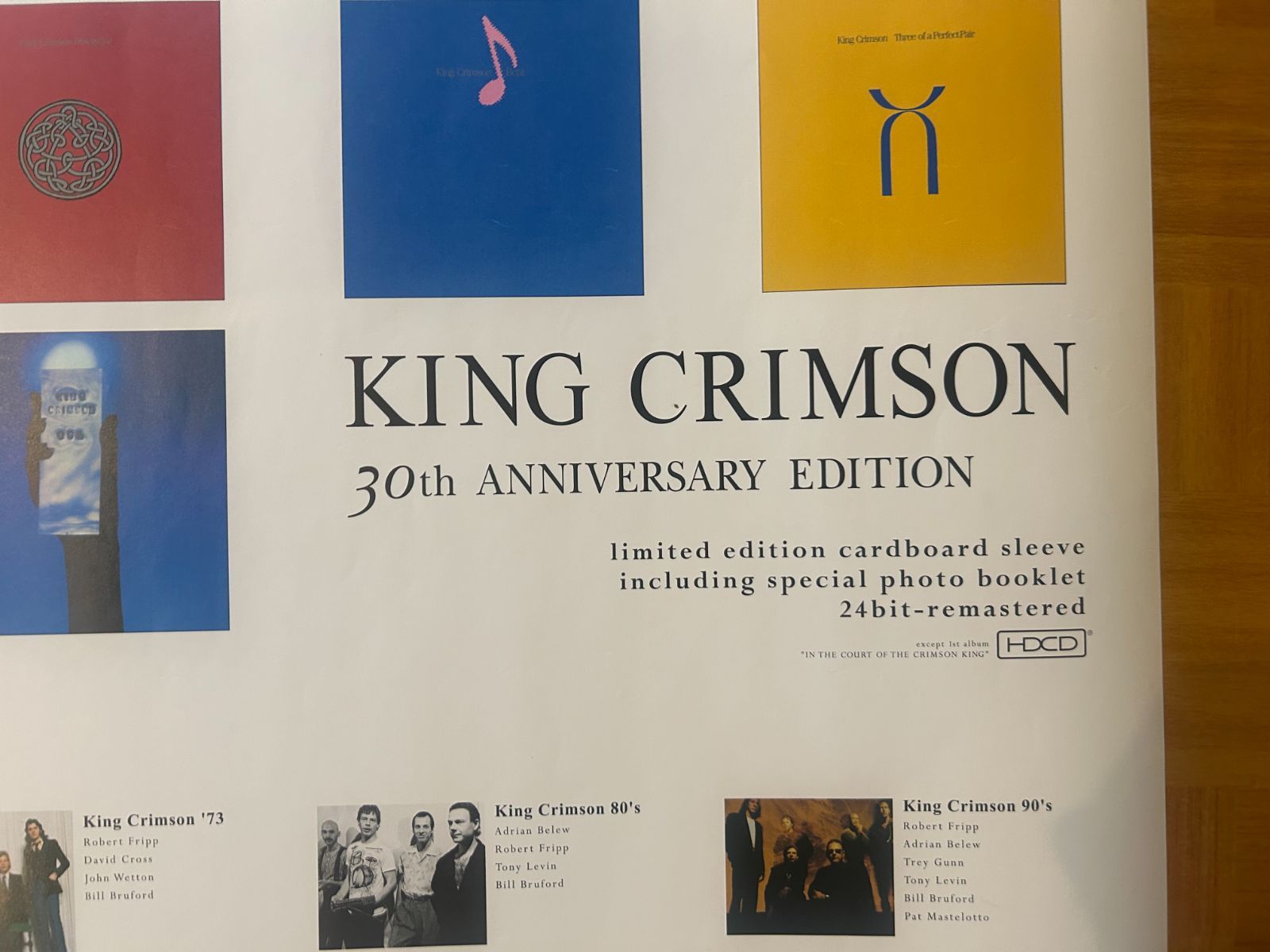 キング・クリムゾン King Crimson / 30TH ANNIVERSARY EDITION 2005年 
