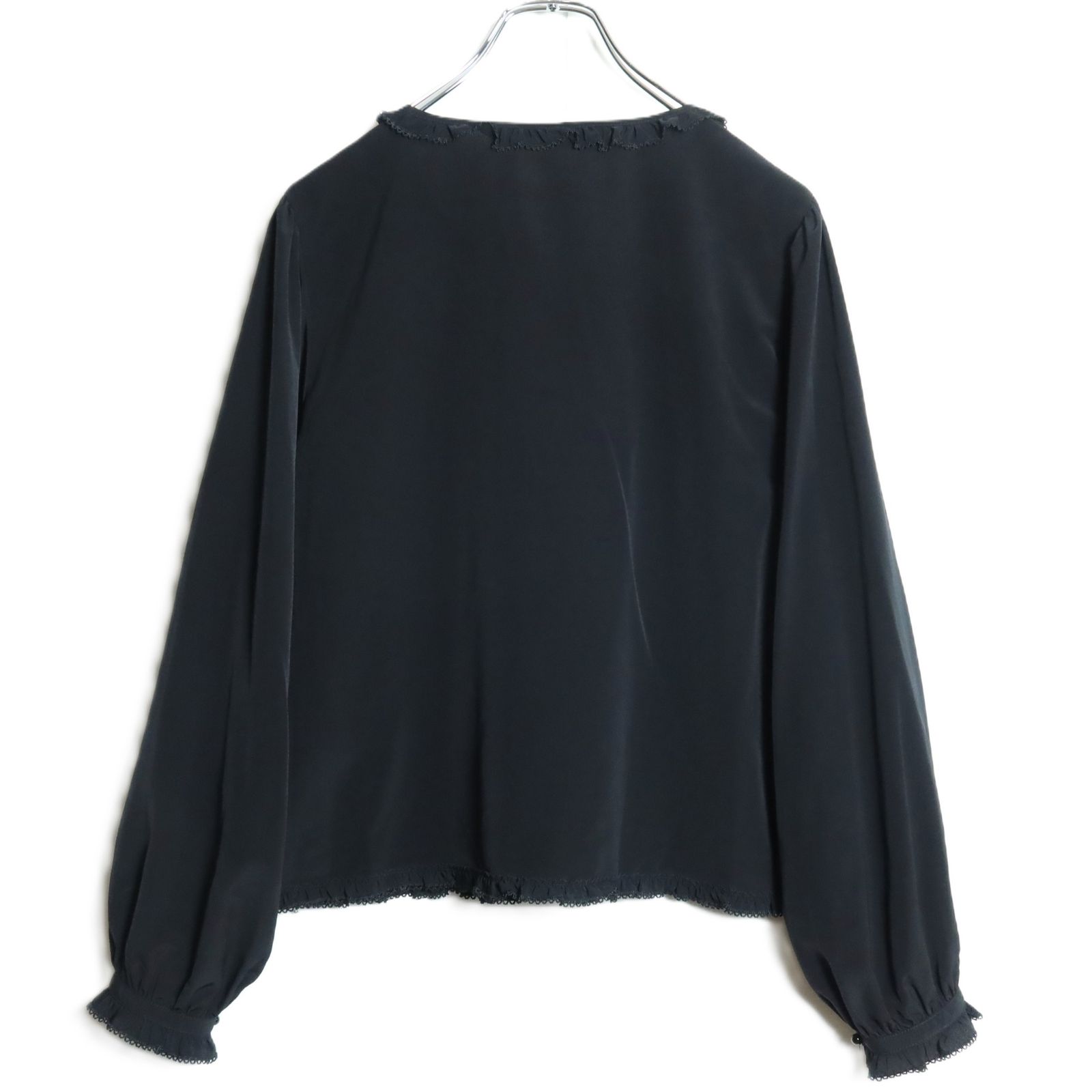 美品】ピンクハウス☆2024年製！リボン付きブラウス ふんわりフォルム