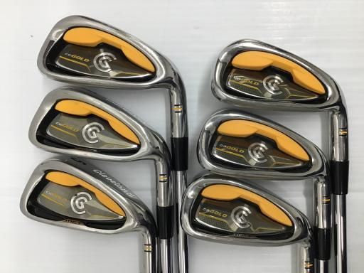 クリーブランド CG ゴールド アイアン (6本セット) [アクションライト