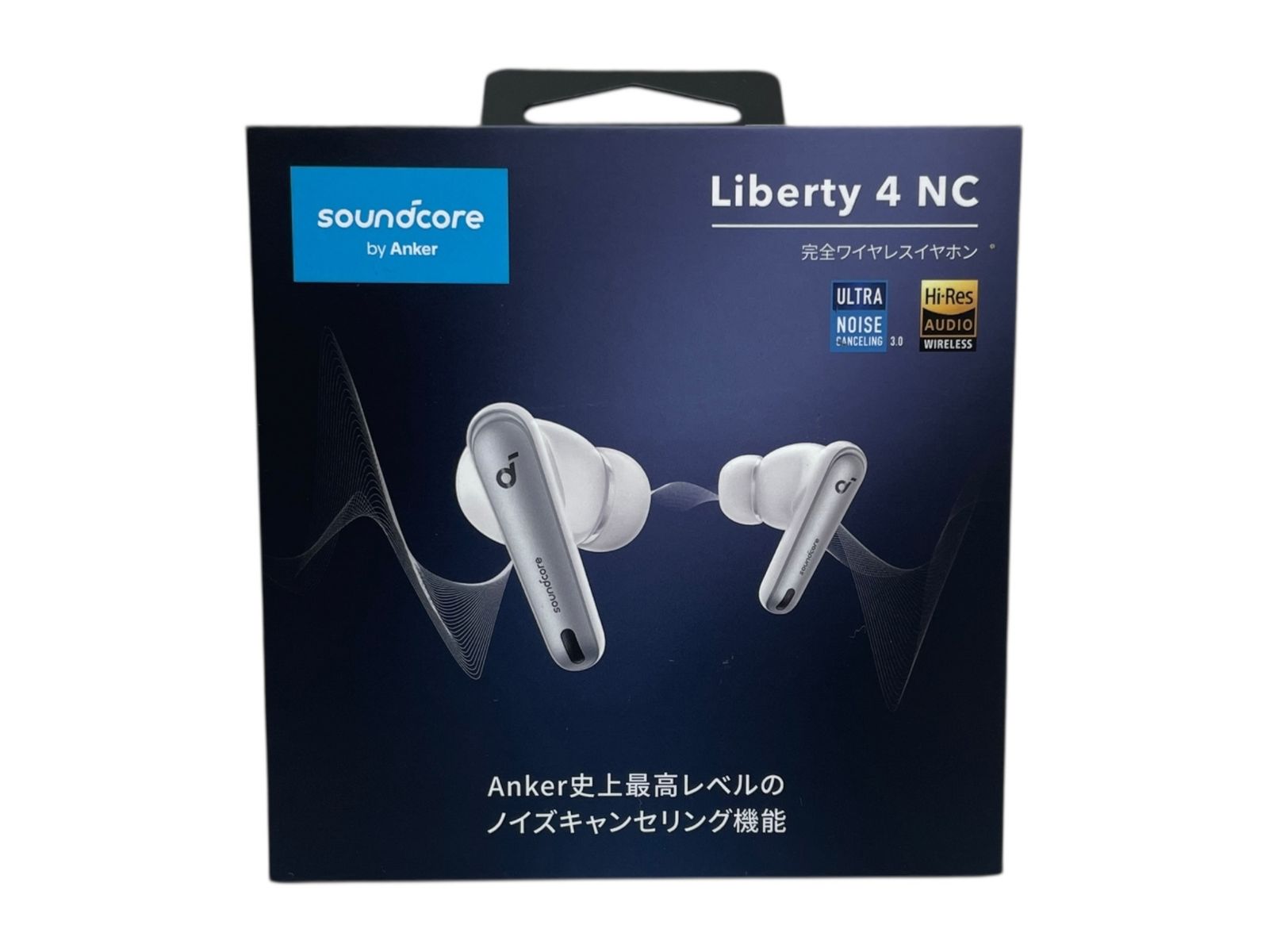 ANKER アンカー Soundcore Liberty 4 NC サウンドコア リバティ 4 ワイヤレスイヤホン ノイズキャンセリング A3947N21 ホワイト 家電 043