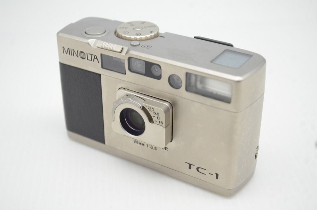 MINOLTA ミノルタ TC 1 35 mmコンパクトフィルムカメラ ケース付 251104 ae