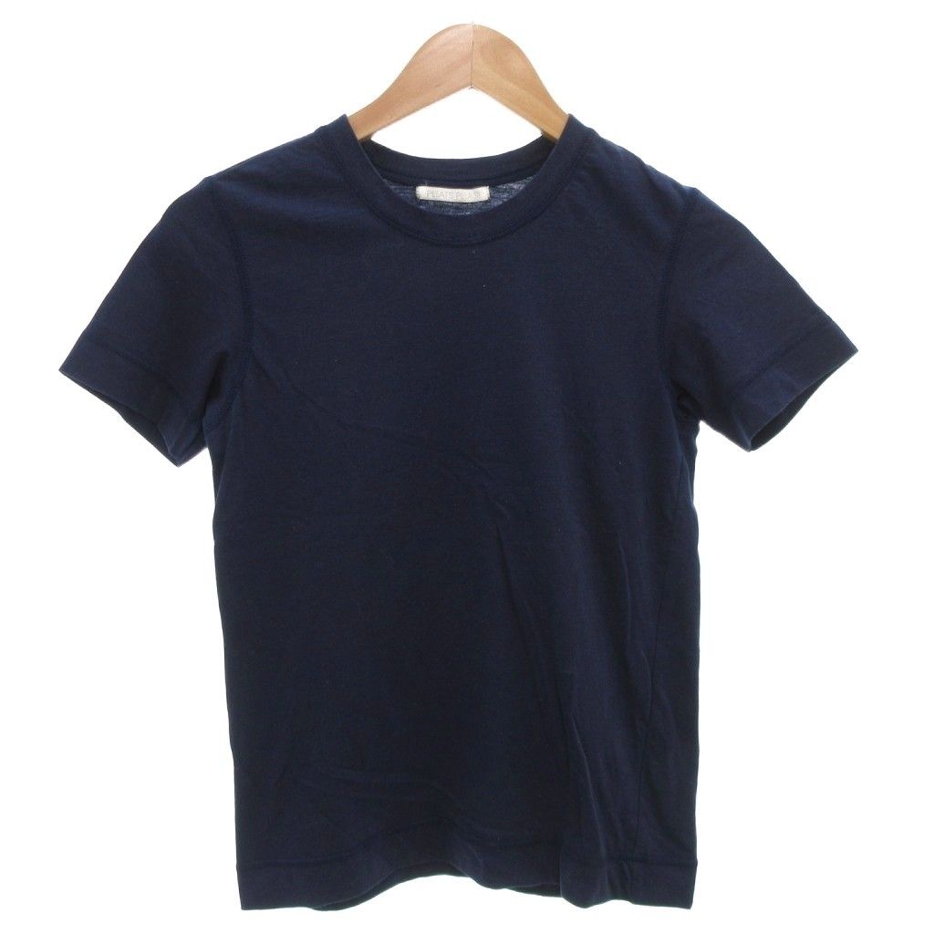 イッセーミヤケ プリーツプリーツ 紺半袖 プリーツプリーズ PLEATS