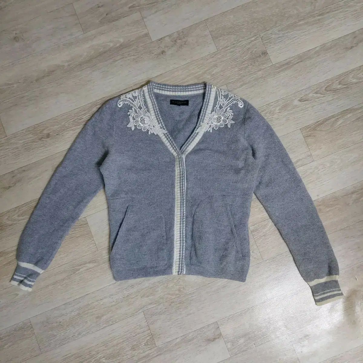 St ANDREWS セント アンドリュース カシミア ニットカーディガン sサイズ