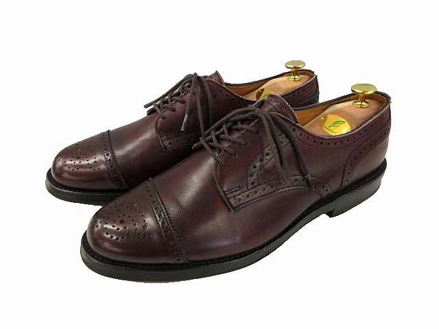 Allen Edmonds アレンエドモンズ　レザーブーツ10Dヴィンテージ革靴 アレンエドモンズ Allen Edmonds Lexington ストレートチップ レザー
