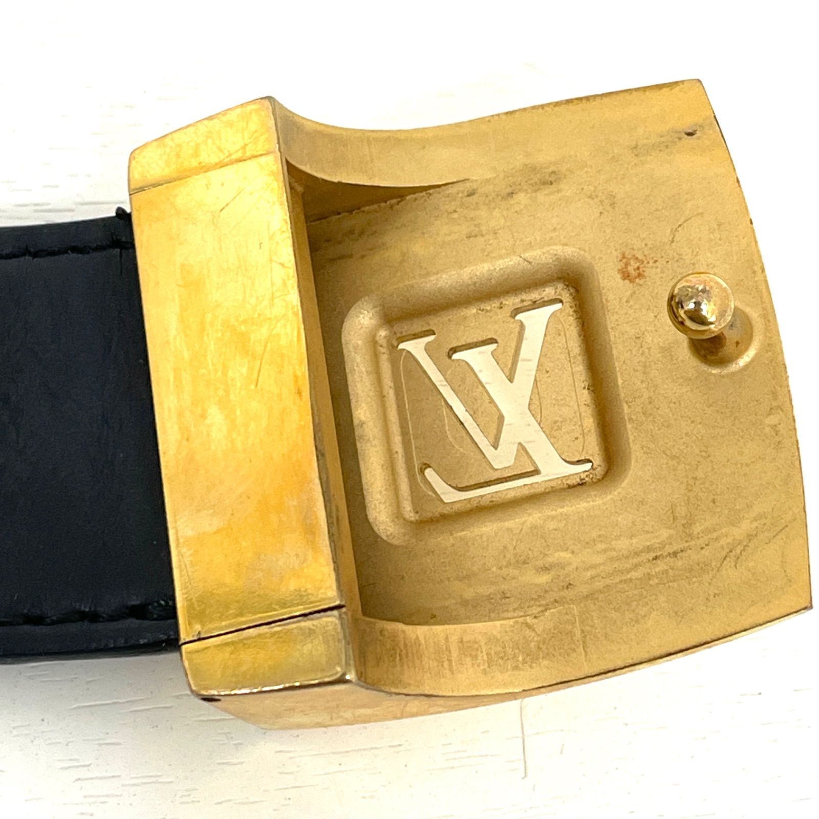 LOUIS VUITTON ルイヴィトン ベルト モノグラム マルチ サンチュールLVカット M 6890 90 36