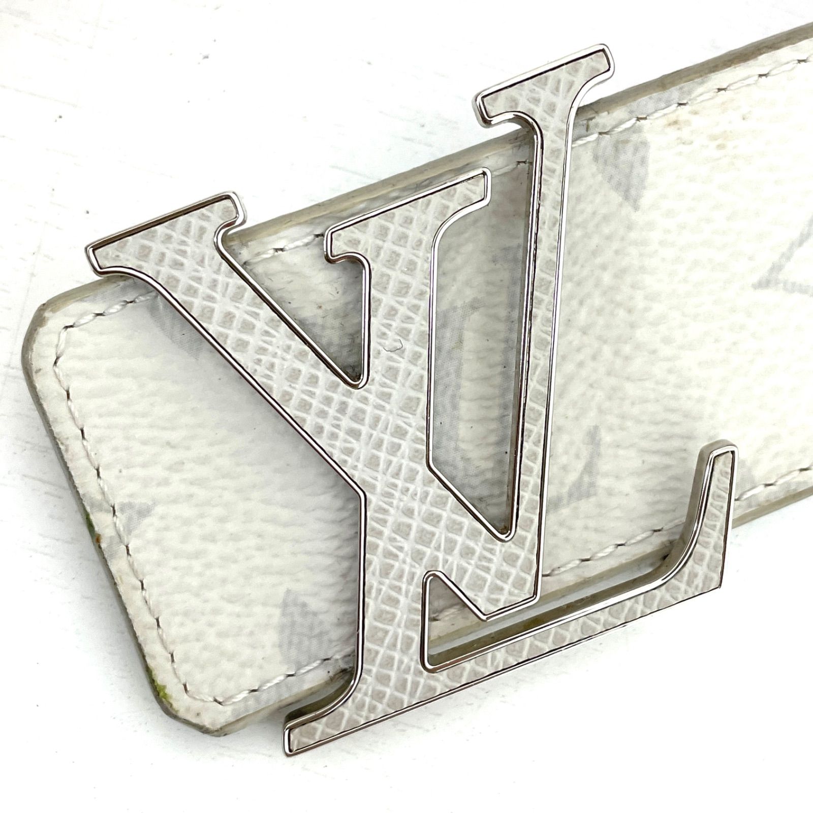 ルイヴィトン サンチュール LVイニシャル モノグラム エクリプス 90