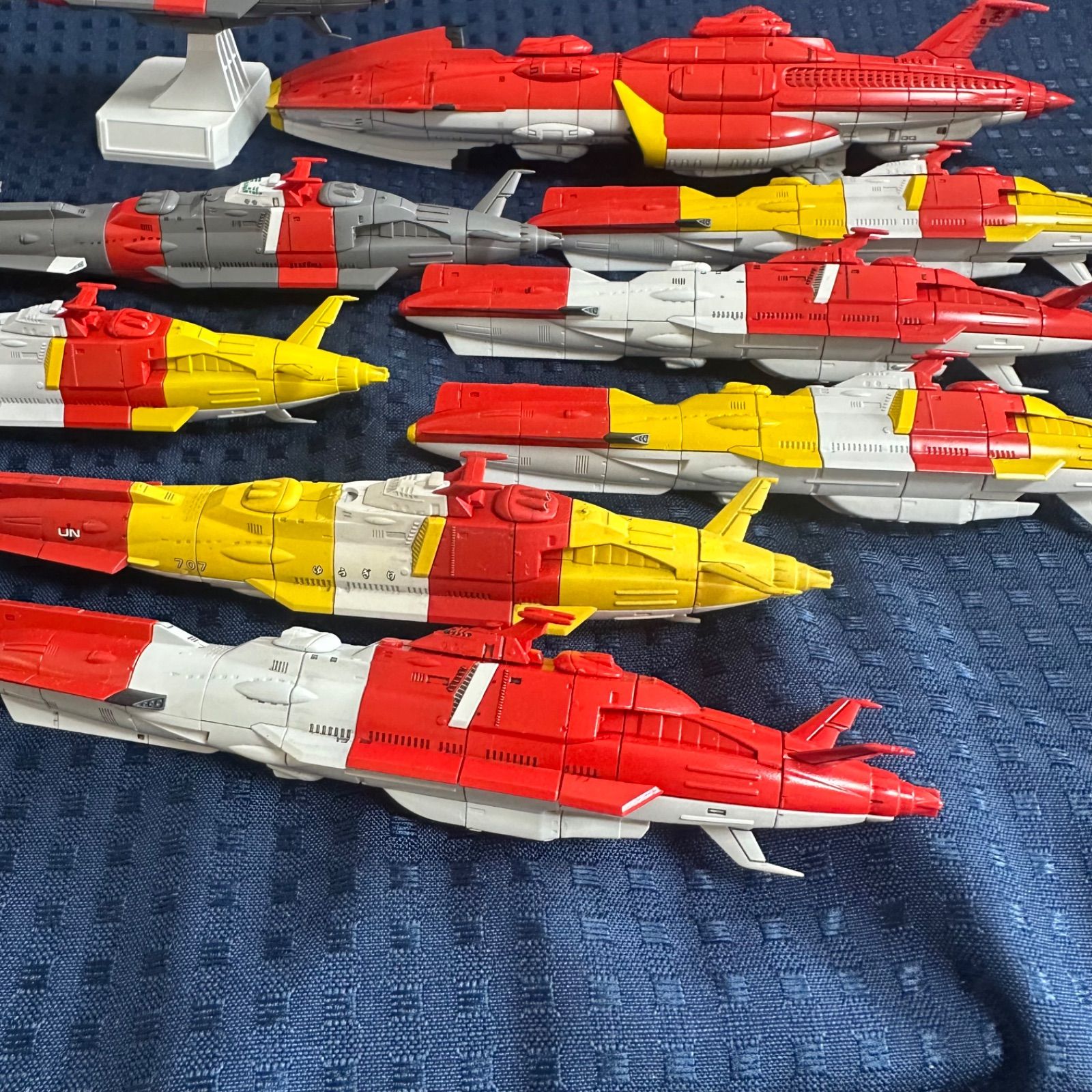 宇宙戦艦ヤマト 2199 1 1000 ポルメリア 地球防衛軍 ユキカビ ムラサメ イブキ キリシマ 箱なし ジャンク品