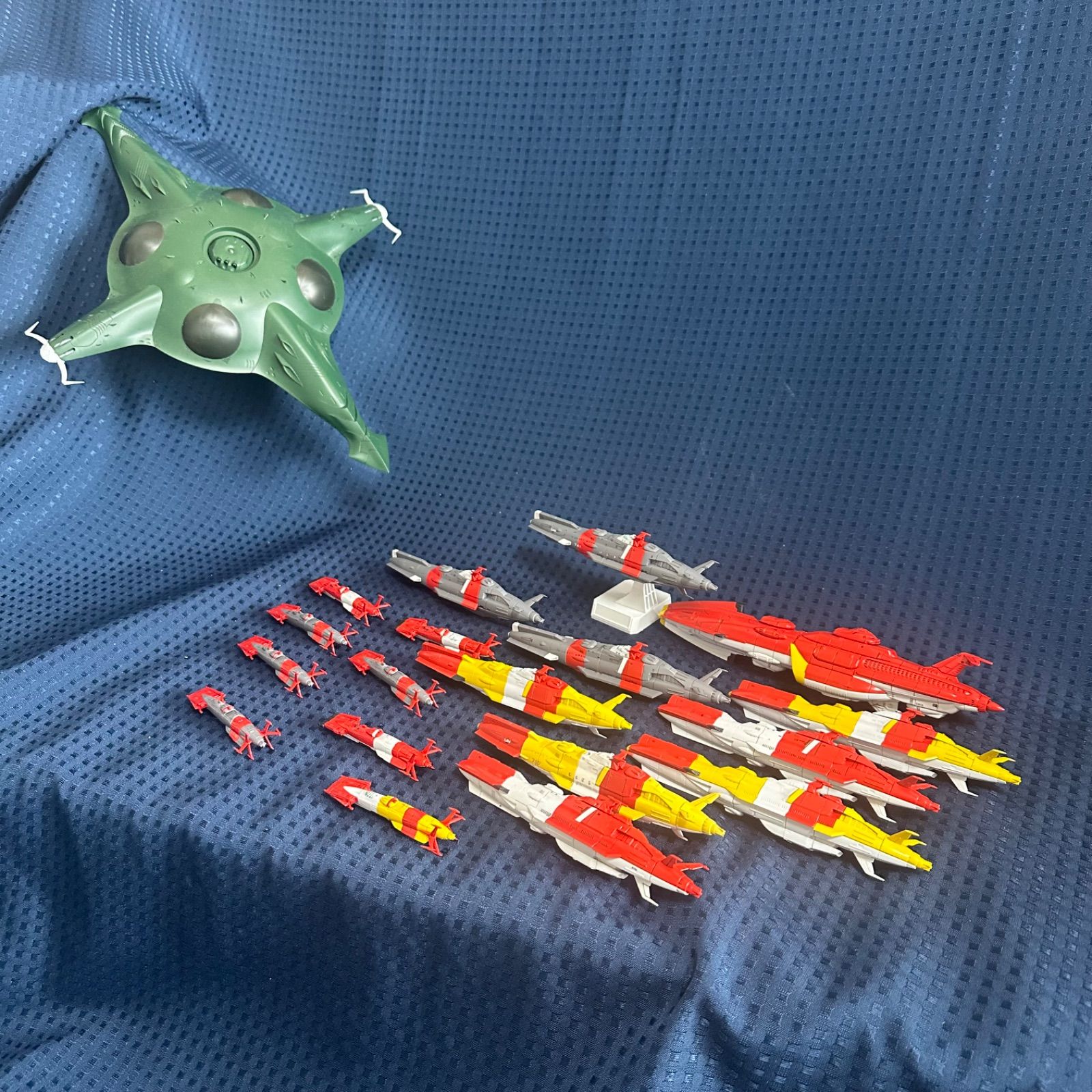 宇宙戦艦ヤマト 2199 1 1000 ポルメリア 地球防衛軍 ユキカビ ムラサメ イブキ キリシマ 箱なし ジャンク品