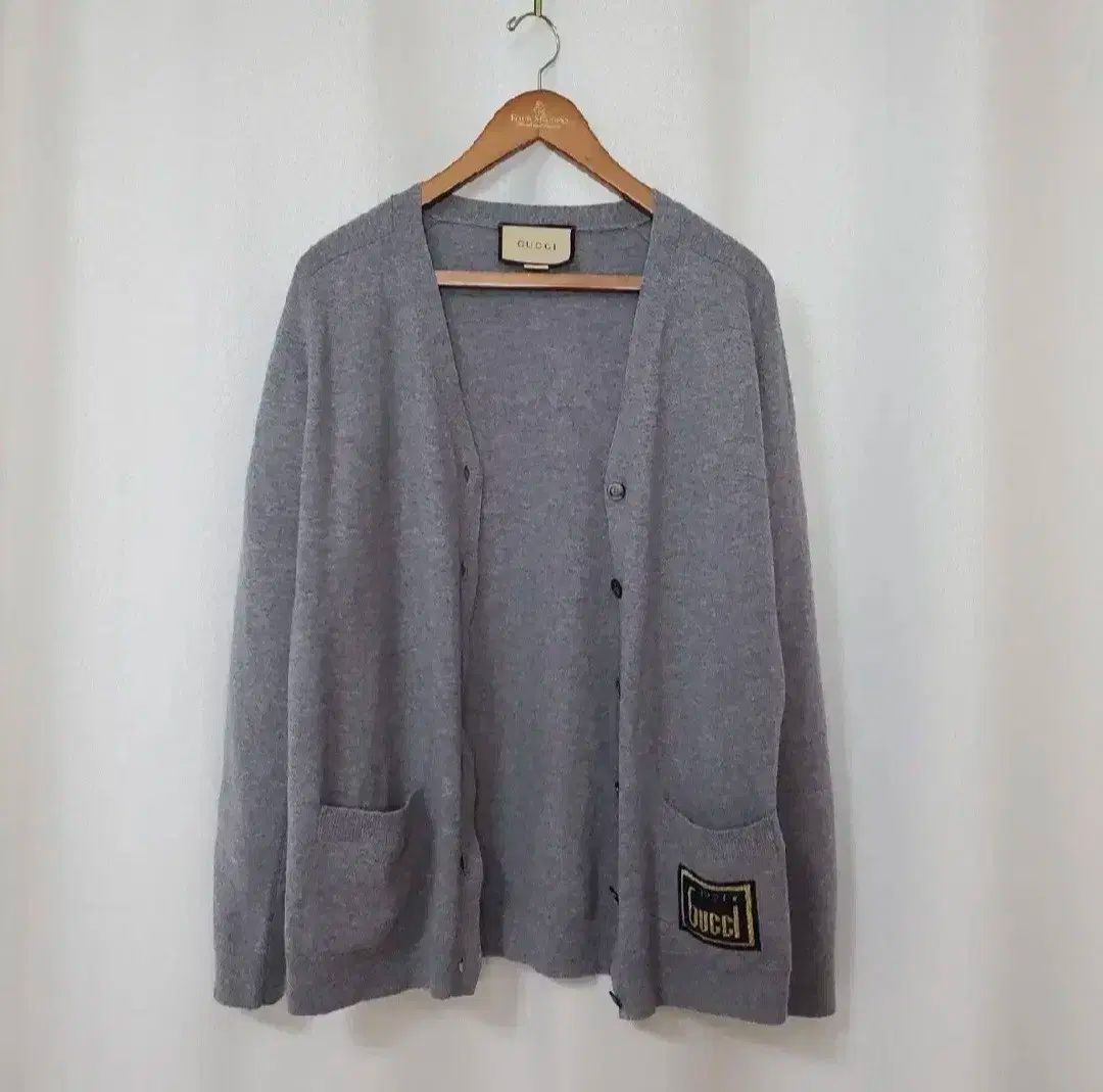 ウールニットカーディガン