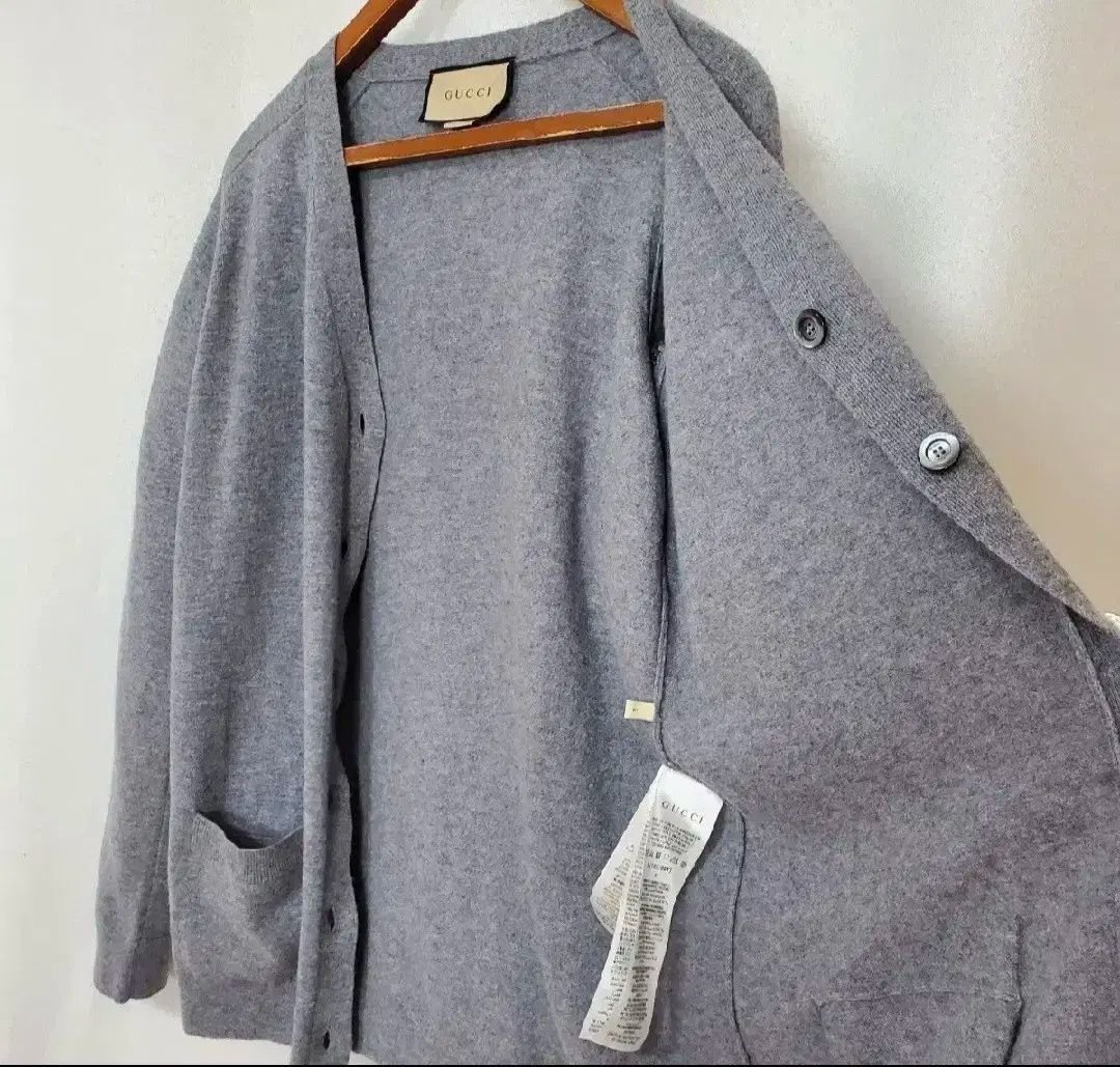 グッチ ウールニットカーディガン