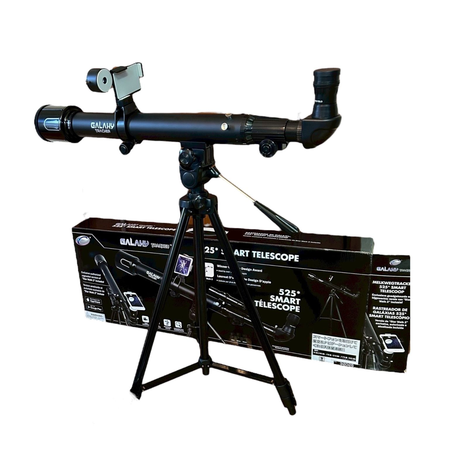 天体望遠鏡 ギャラクシートラッカー 品番32025 スマートテレスコープ 525