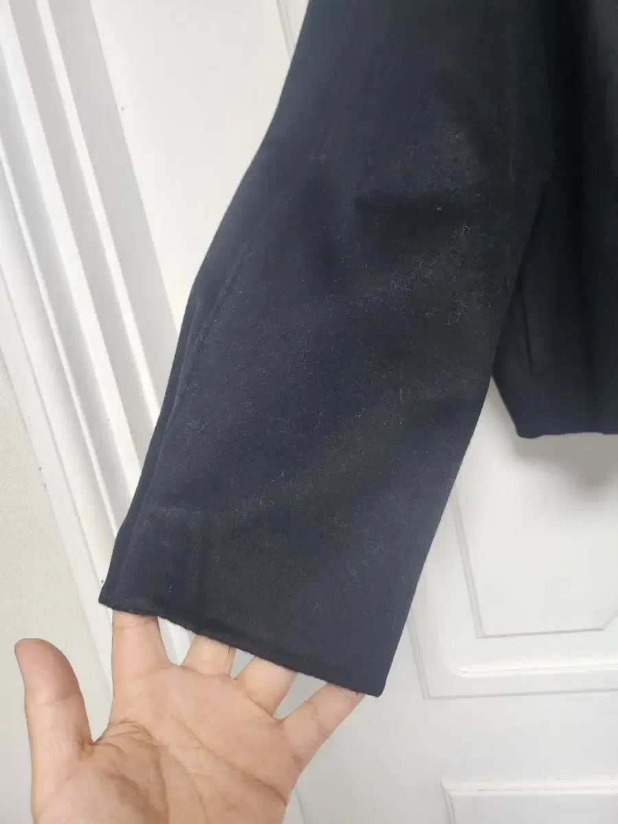 TIME カシミア100 クロップド ジャケット