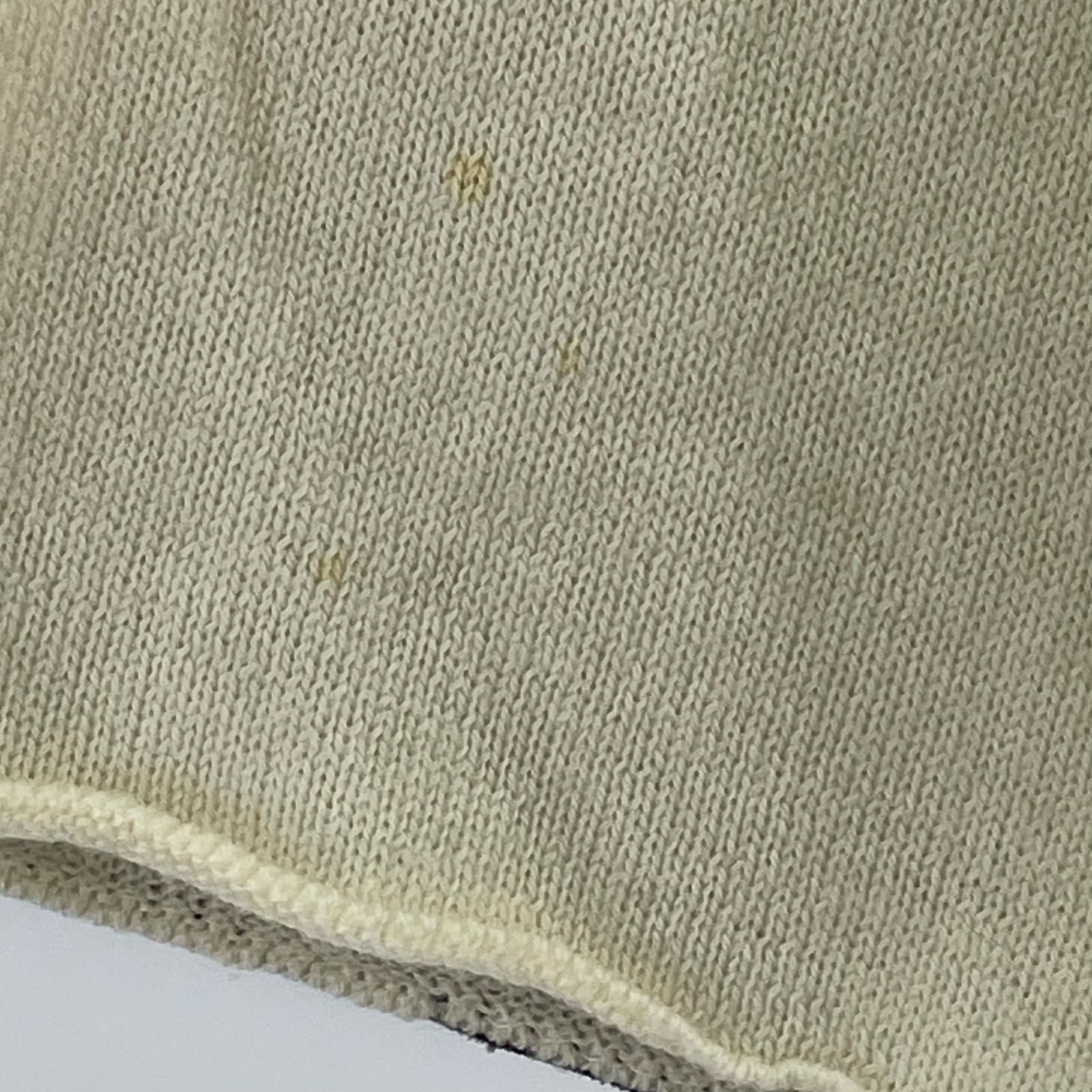 MM 6 エルボーパッチニットワンピース ベージュ