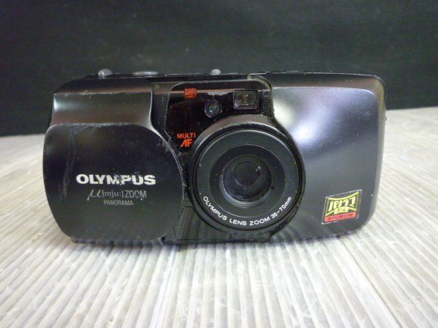 OLYMPUS オリンパス μ mju ミュー ZOOM コンパクトフィルムカメラ ブラック