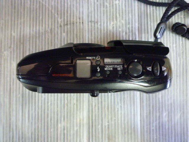 OLYMPUS オリンパス μ mju ミュー ZOOM コンパクトフィルムカメラ ブラック